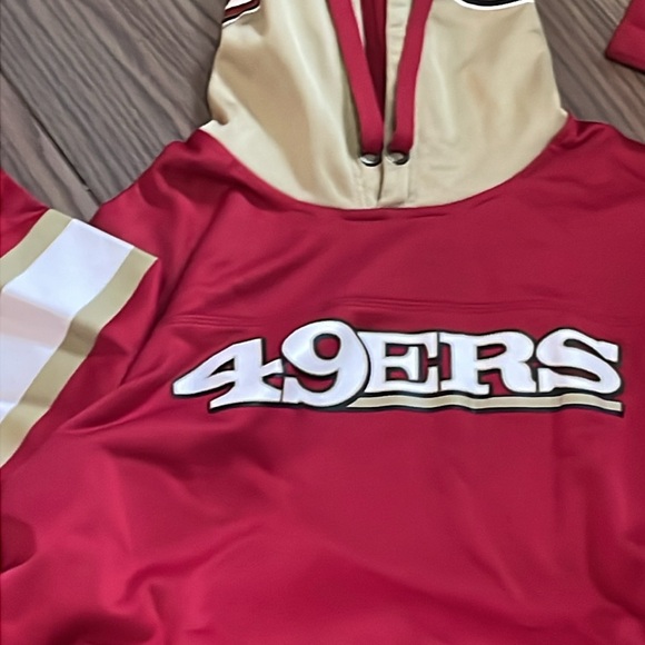 SF 49ers Hoody by Majestic - Picture 2 of 4